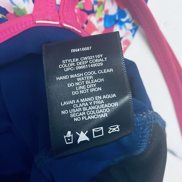 Catalina Women's Floral Swimdress Swimsuit Size 1X (16W) - Picture 9 of 13